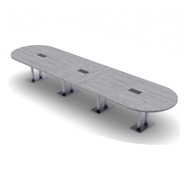 Metal Legs Oval Shaped Conference Tables