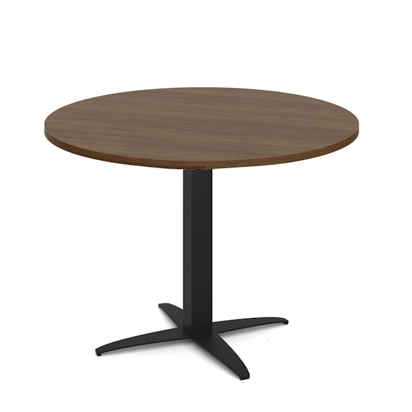 round cafe table with prong base