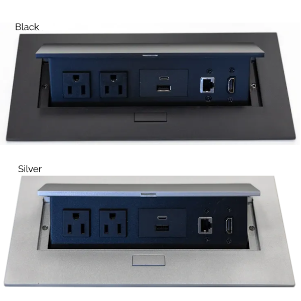 Black Dog Training Table Power Boxes power module