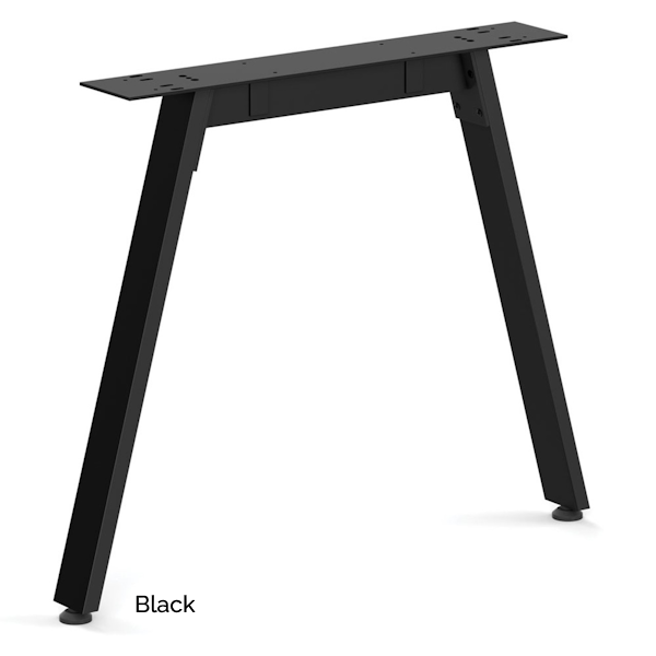 Black V-Leg Base black leg