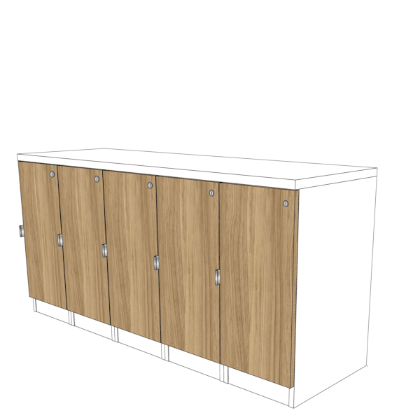 Deskmakers Catalina Lockers - TYP-3754 locker unit