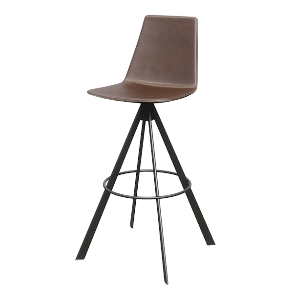 Zoso Swivel Bar Stool - Toffee Zoso Stools