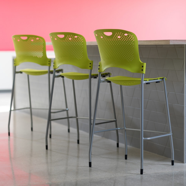 Blaze Bar Stools - Citrus Green Blaze Stools
