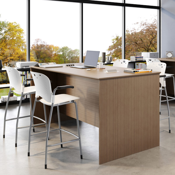 Blaze Bar Stools -Room - White Blaze Stools