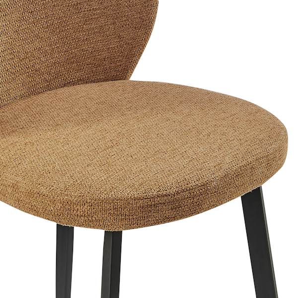 Markus Counter Stool - Rust Fabric seat rust