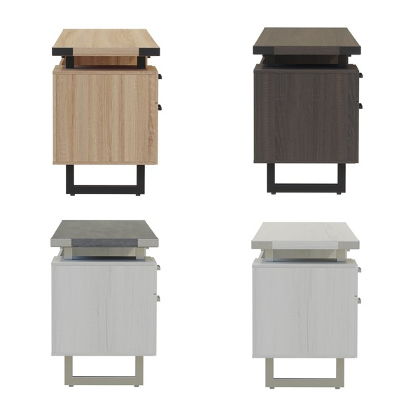 Mirella Double Pedestal Credenza - MRCBF7220 - Credenzas Mirella credenza