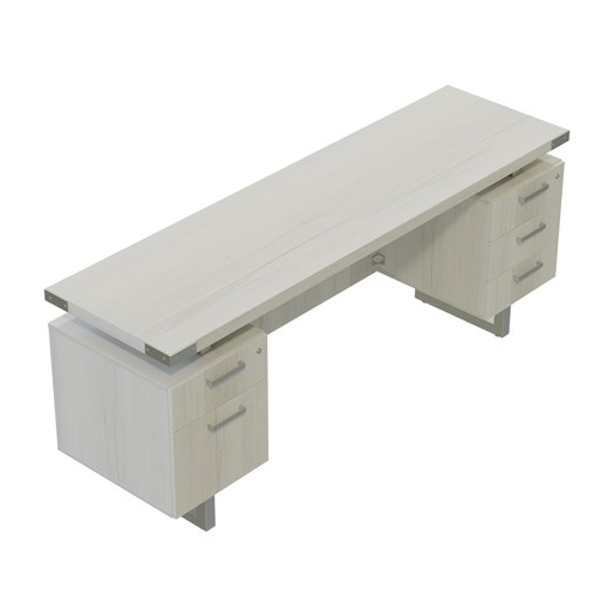 Mirella Double Pedestal Credenza - MRCBF7220 - WS Mirella credenza