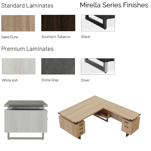 Mirella Finishes Mirella Desk