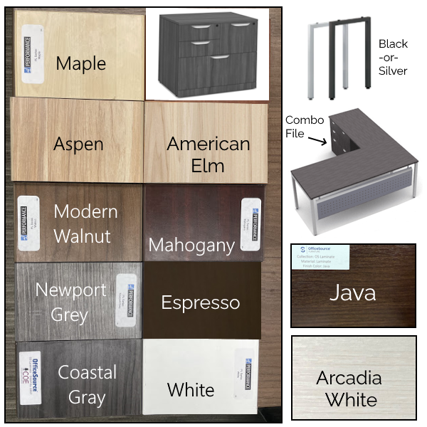 steel modesty panel desk