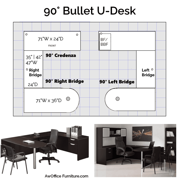 Bullet U-Desk - 2D 2D