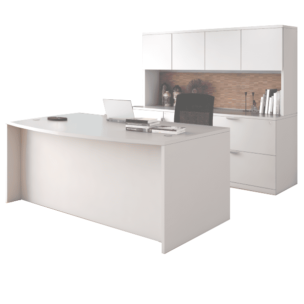 desk credenza hutch set