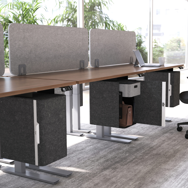 Mochi Storage Pedestals undermount desk storage