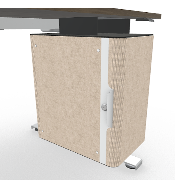 Mochi Storage undermount desk storage