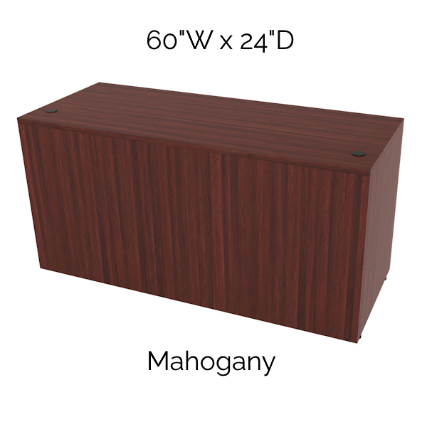 Credenza - 60x24 - Mahogany credenza back