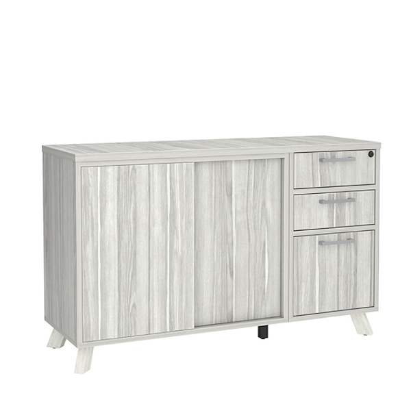 flex credenza pedestal storage unit