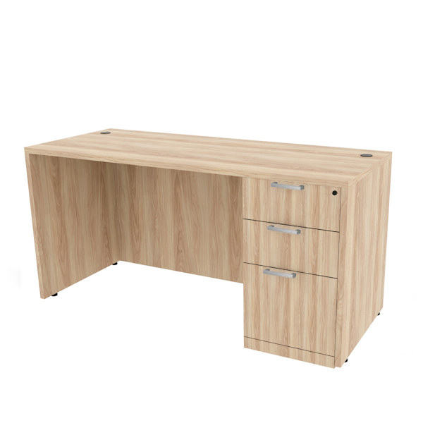 single pedestal credenza
