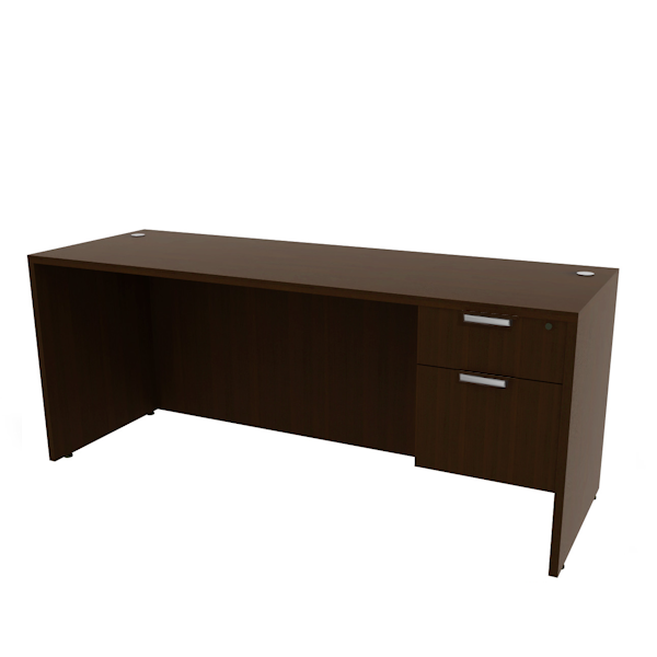 Single Pedestal Credenza