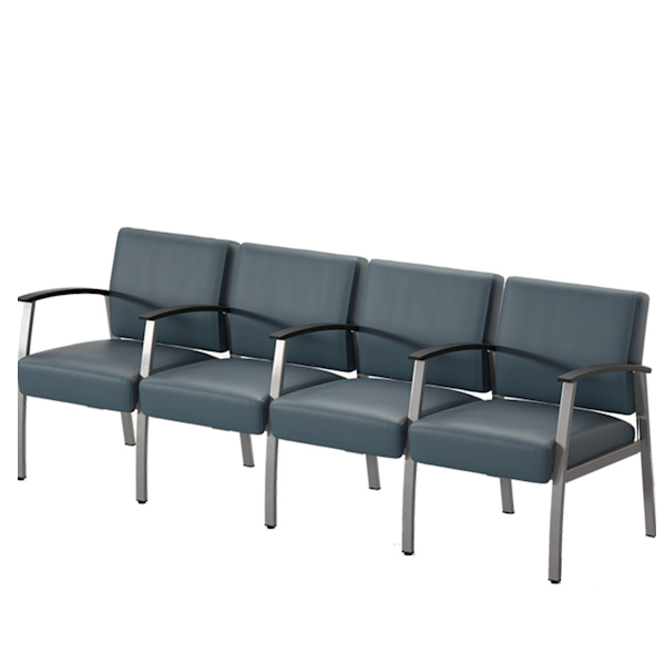 4-person healthcare seating
