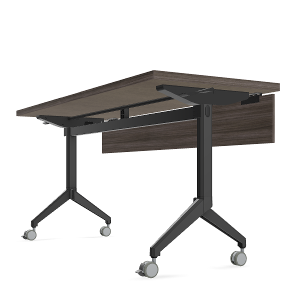 Caliber Table - Modesty Panel folding training table with modesty panel