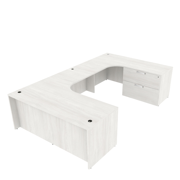 Dual Curve U-Desk