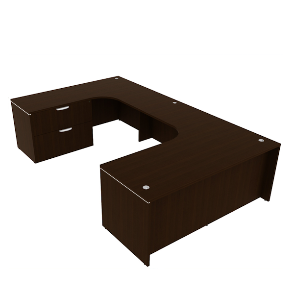 Dual Curve U-Desk