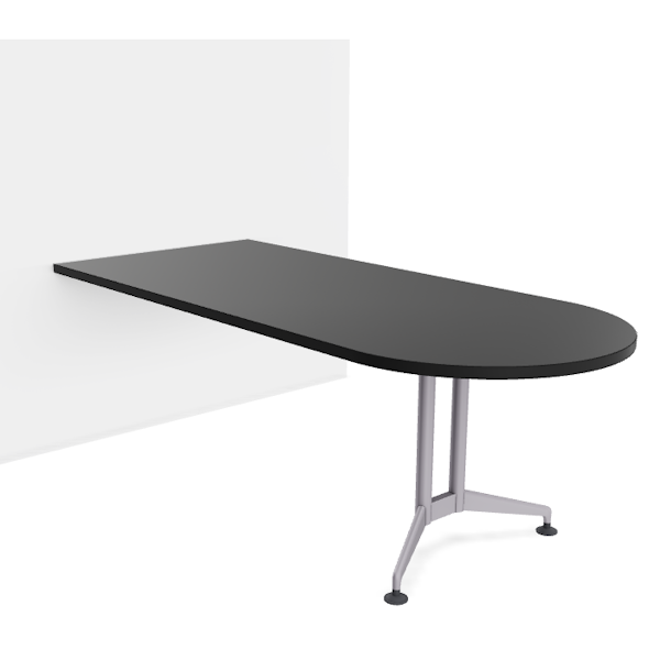 Wall mount media table