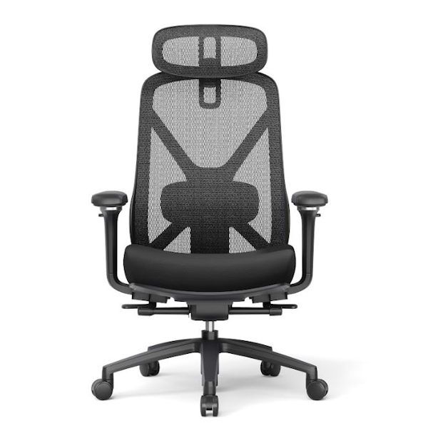 mesh task chair with headrest
