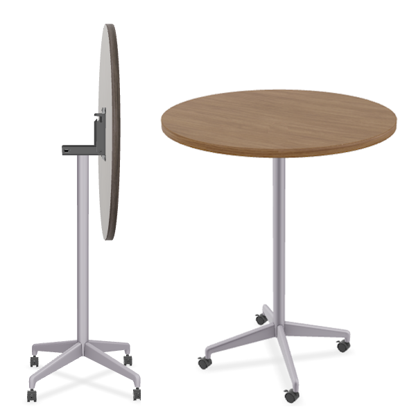 Folding Top Round Bar Table