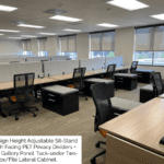 Clear Design Sit Stand Desk Workstations