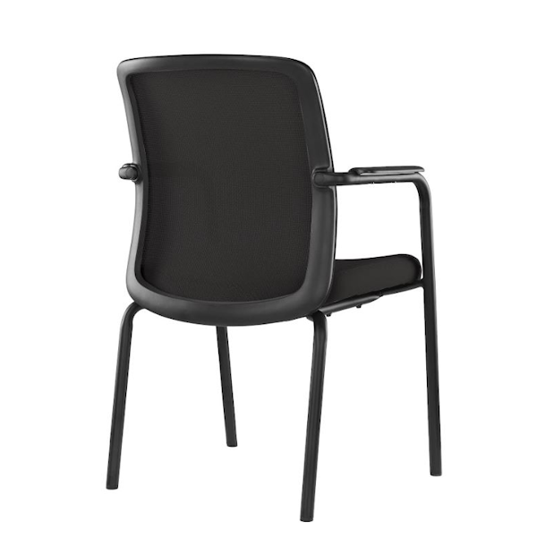 mesh back side chair