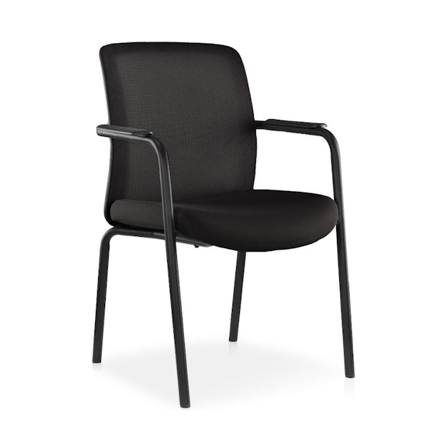 mesh back side chair
