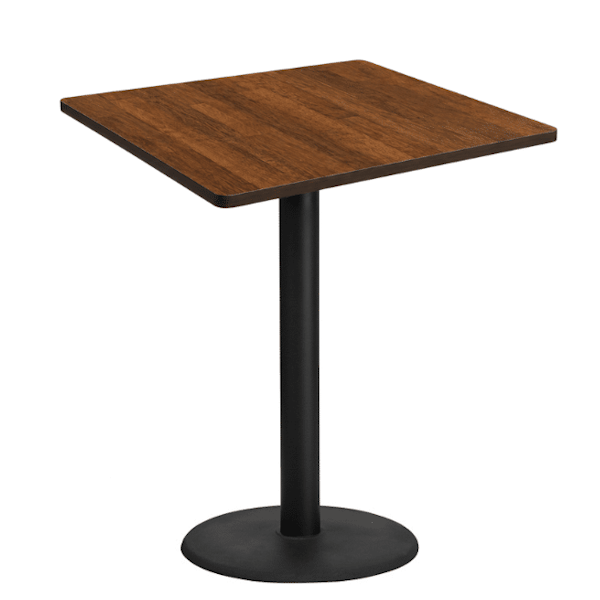 square bar table