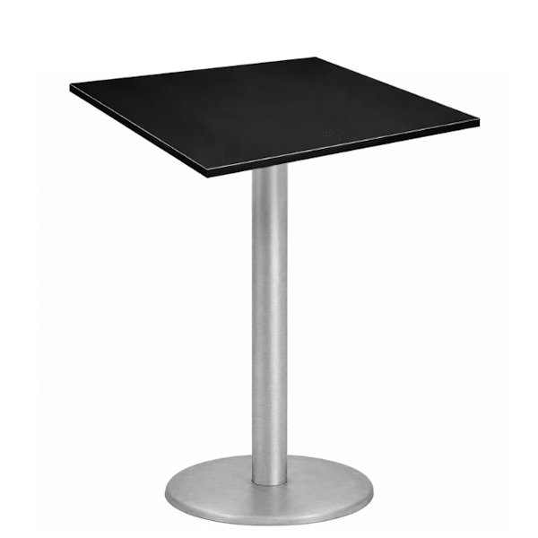 36" square top bar table
