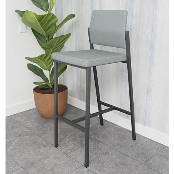 Dillon Lucid Bar Stool - Charcoal - Avon barstools
