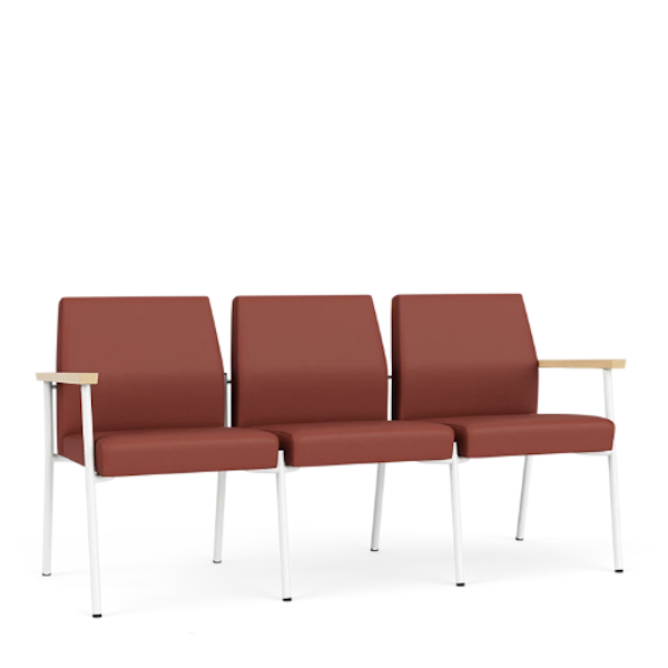 3-seat healthcare chair