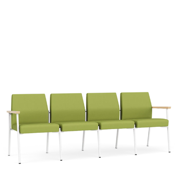 4-seater waiting room chair