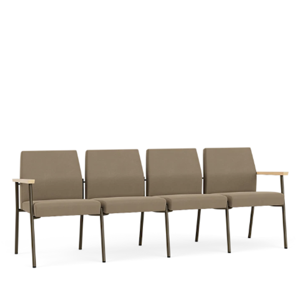 4-person waiting chair