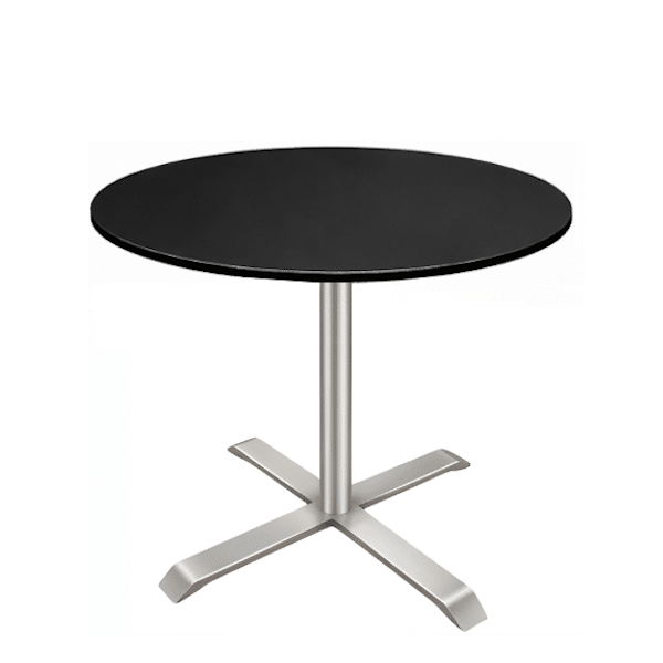 round table with x-base