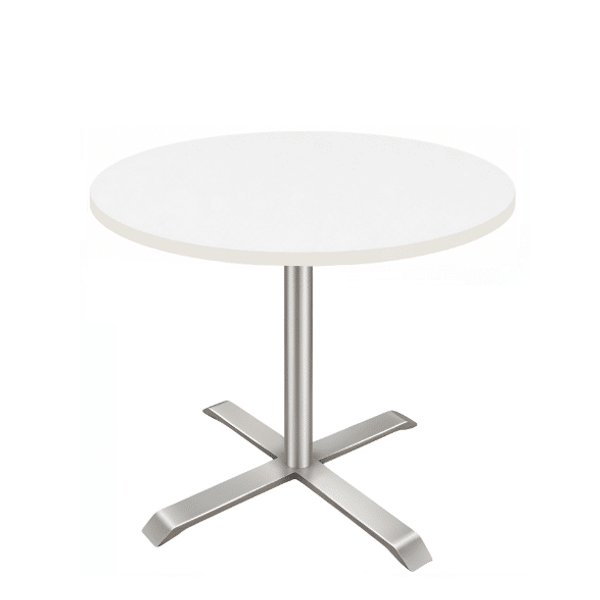 round table with x-base