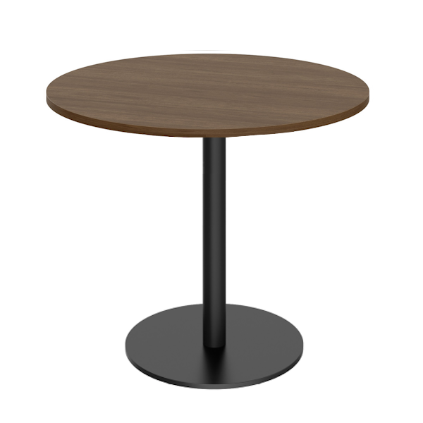 Round Bar Table - Black Disc Base - MW Round Bar Table