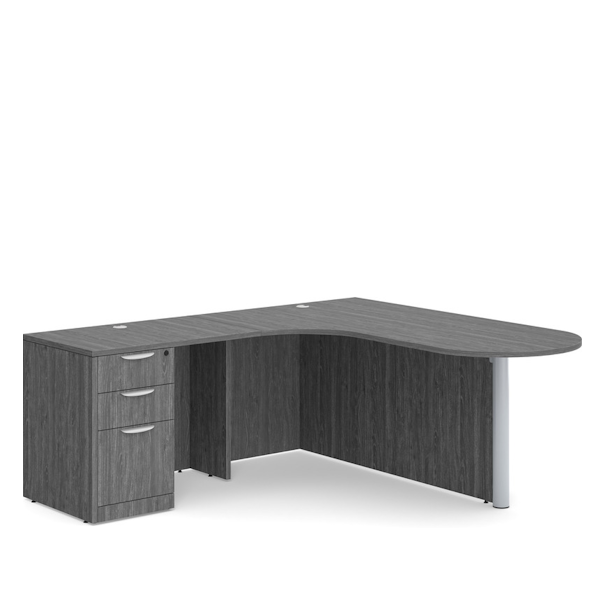 bullet top curve desk