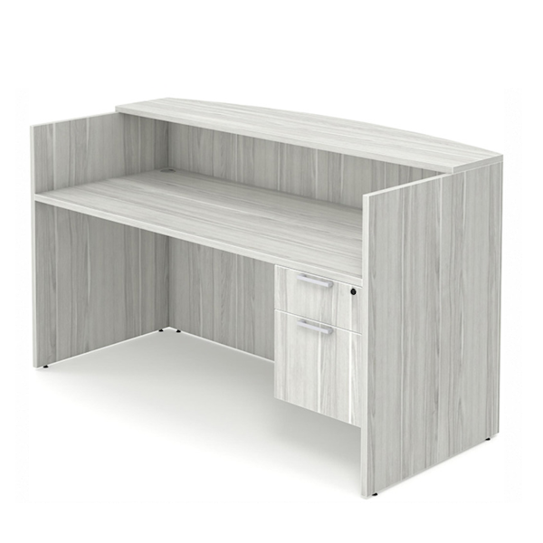 straight reception desk