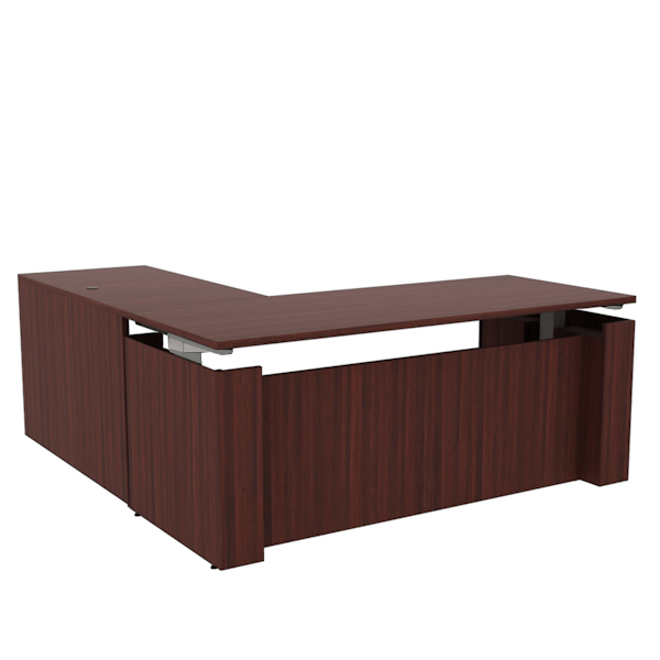 Sit-Stand Desk with Return