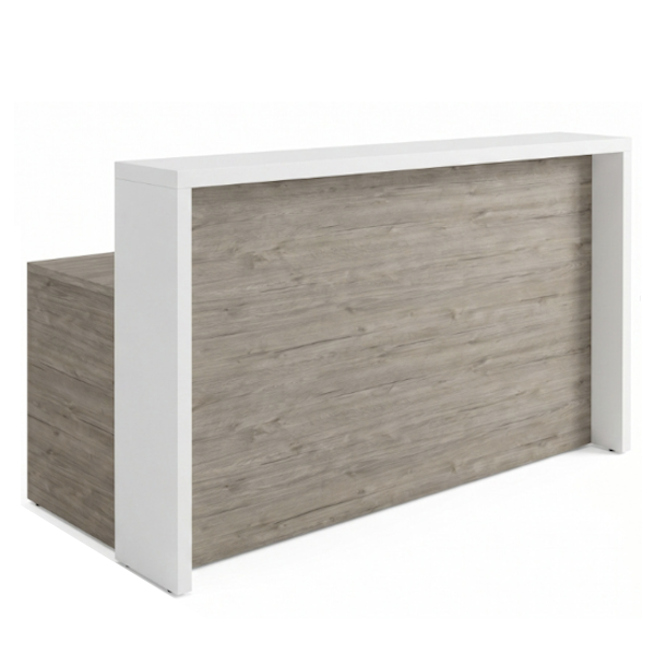 Overture Shroud Reception Desk - t-10457 - reverse Shroud front reception desk