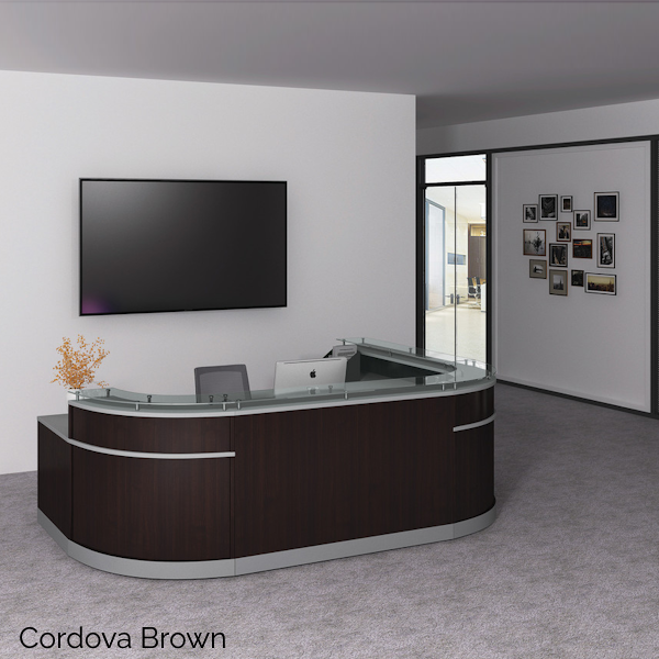 OfficeSource Cosmo Collection U Shape Reception Typical - Cosmo5 - Room