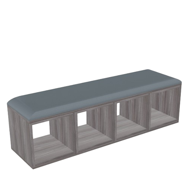 4 Person Bench with storage