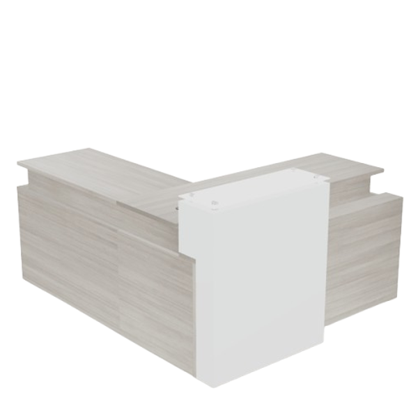 sit stand reception l desk