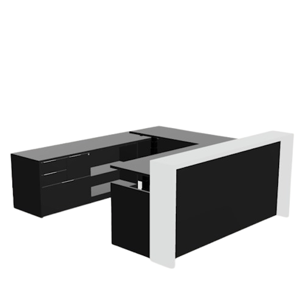 height adjustable reception station