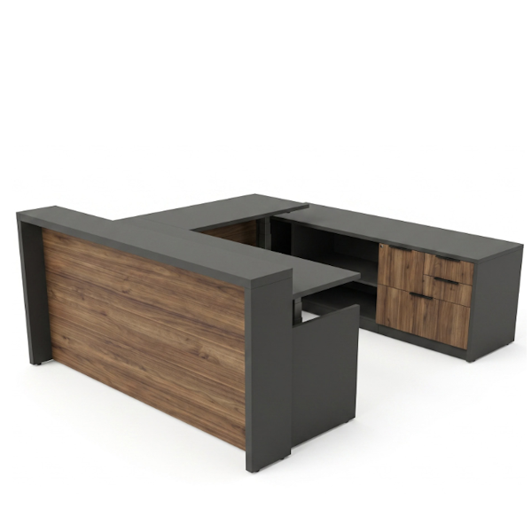 height adjustable reception station