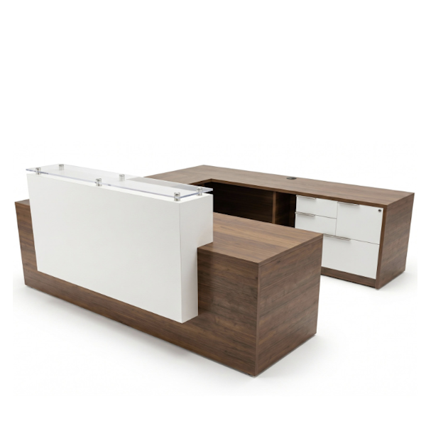 U-shaped Reception Desk